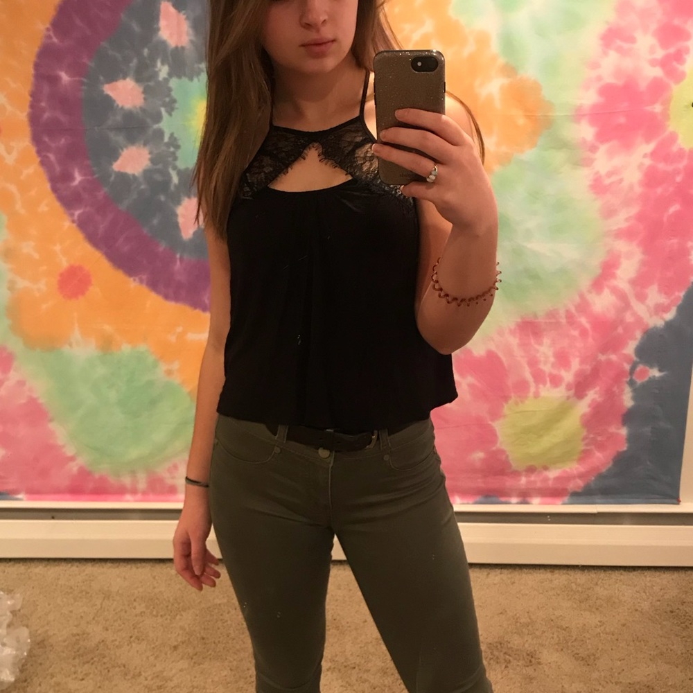 Lace tank!